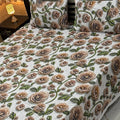 Real Imported 9D-Micro Cotton Double Bedsheet Set – With 2 Pillow Covers