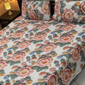 Real Imported 9D-Micro Cotton Double Bedsheet Set – With 2 Pillow Covers