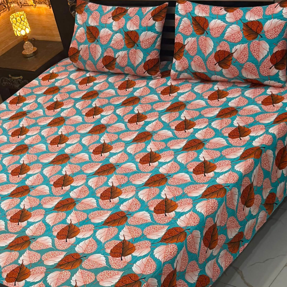 Crystal King Size Bedsheet Set – 3 Piece