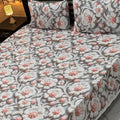Real Imported 9D-Micro Cotton Double Bedsheet Set – With 2 Pillow Covers